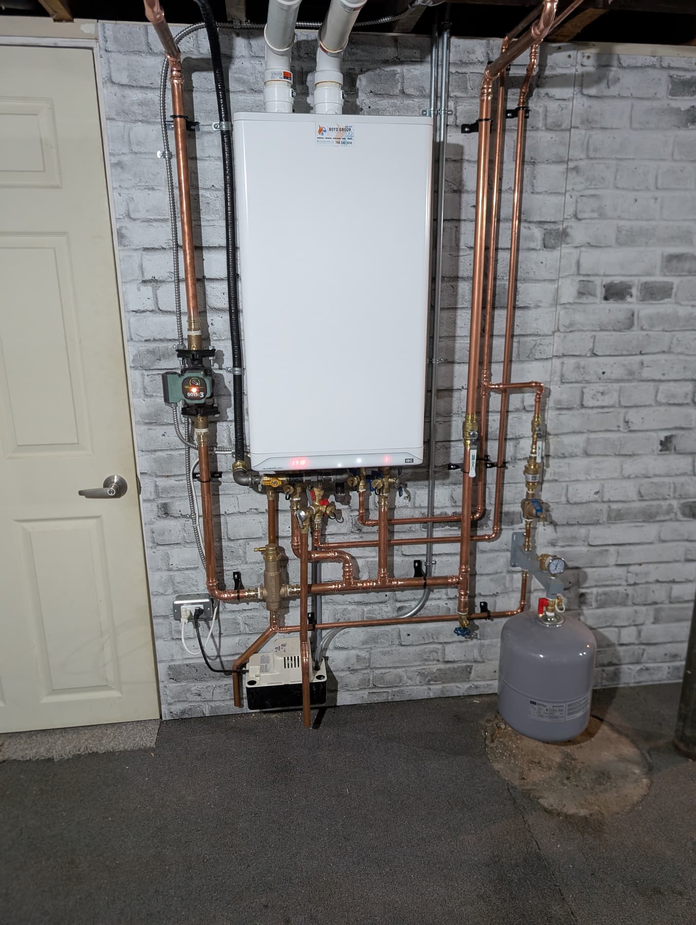 Boyd Group mechanical installation