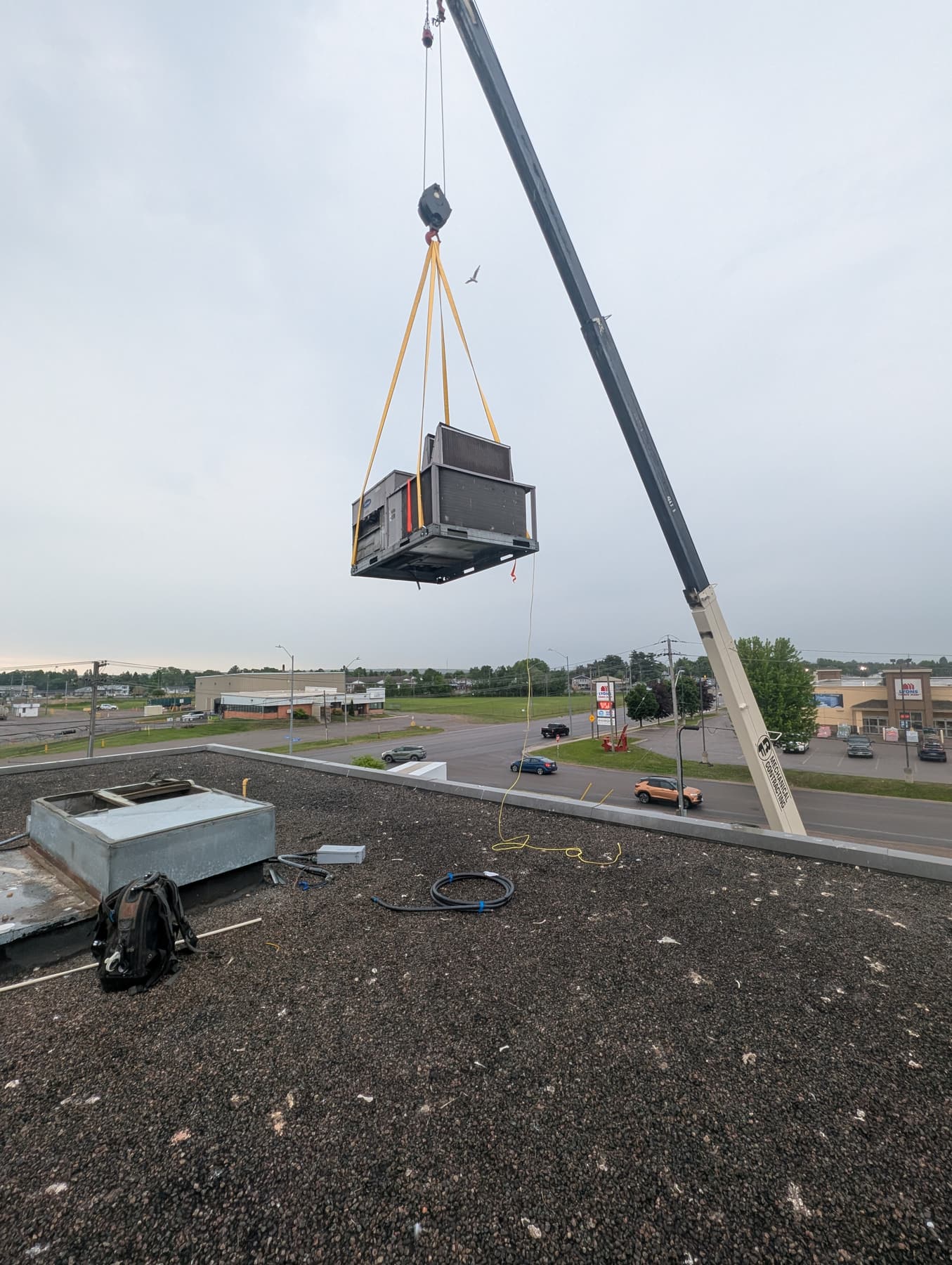 Boyd Group HVAC installation project
